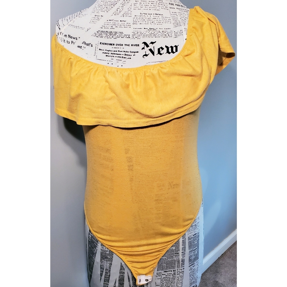 SOLD!! SUN YELLOW BODYSUIT
